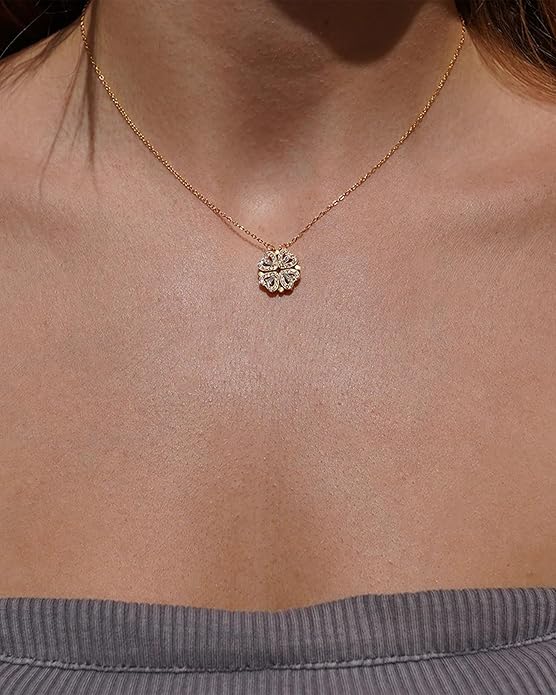Dearvella Eternal Love Clover Necklace – To My Beautiful Daughter