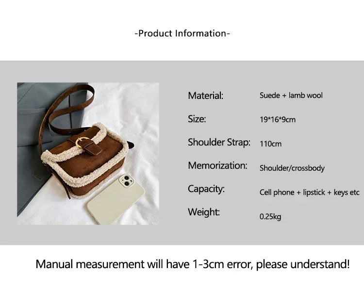 Dearvella Winter Crossbody Bag