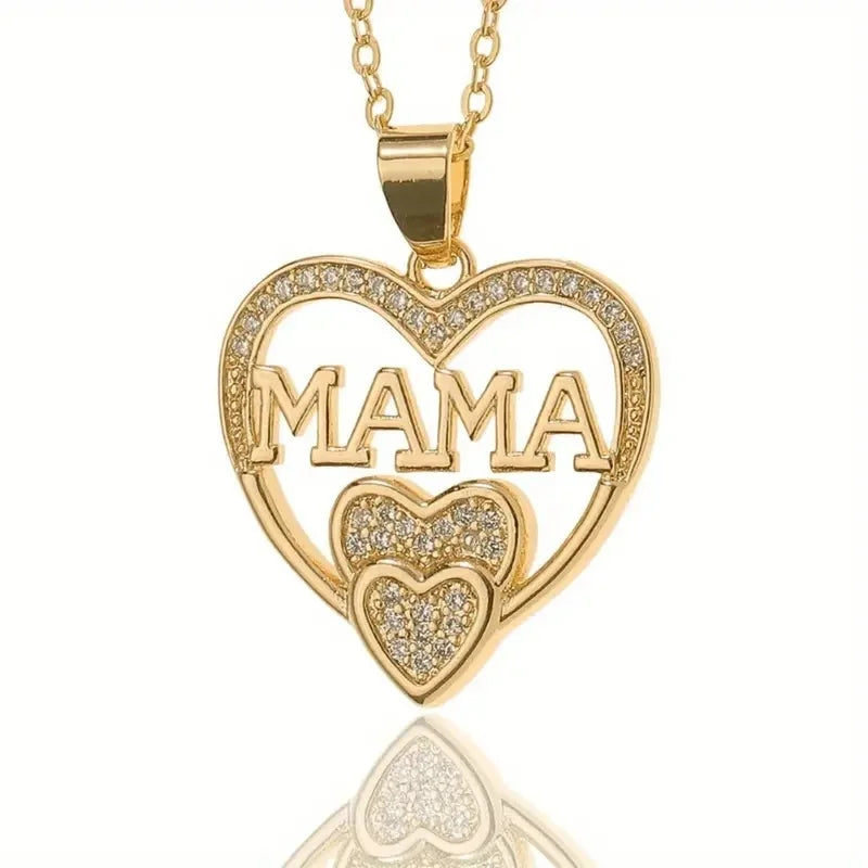 Dearvella Love Necklace MOM Pendant